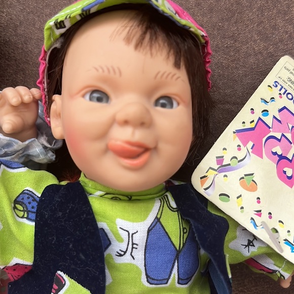 Palm Pals Happy Kids 8.5” Bean bad doll set of 2 - Picture 2 of 6